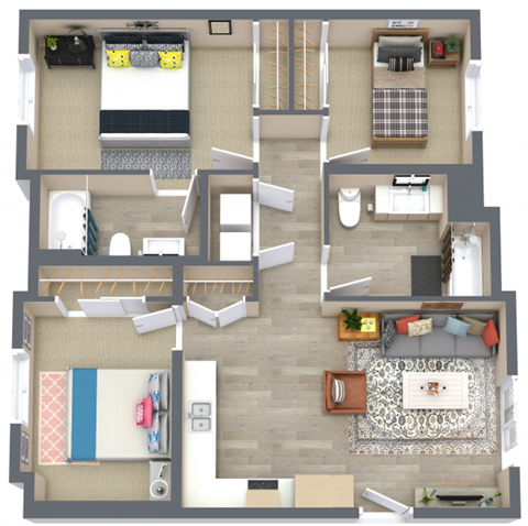 7401 Broadway 1-3 Beds Apartment, Affordable for Rent - Photo Gallery 37